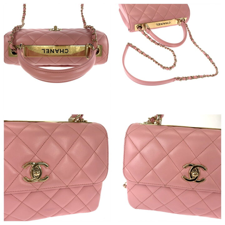 楽天市場】美品 CHANEL シャネル マトラッセ ココマーク ターンロック 