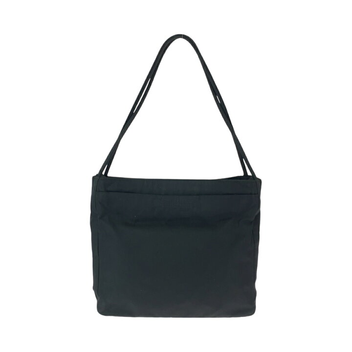 楽天市場】美品 PRADA プラダ テスート 三角ロゴプレート ブラック 黒  