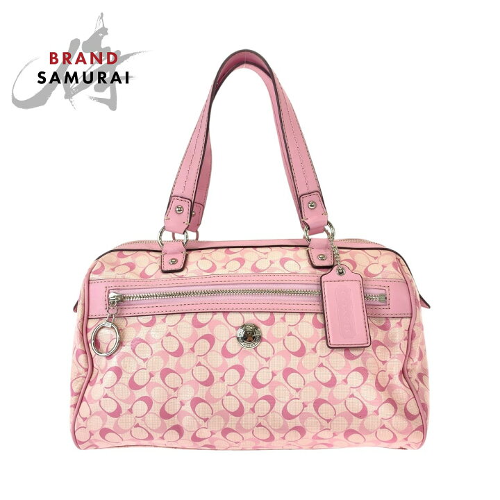 COACH コーチ ミニボストンバッグ ハンドバッグ F14478 シグネチャー  
