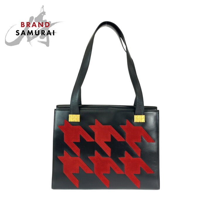 楽天市場】希少 美品 CELINE セリーヌ ヴィンテージ 千⿃柄 ブラック  