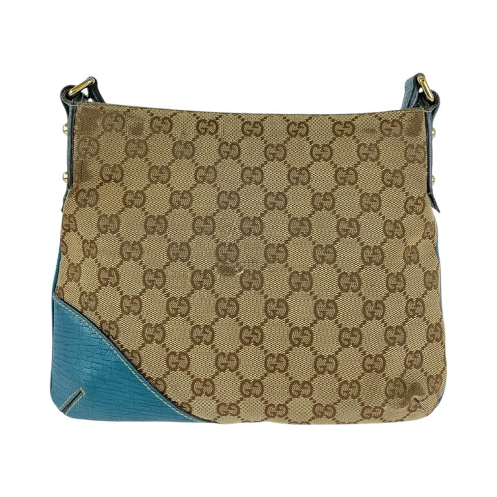 楽天市場】GUCCI グッチ シェリーライン ホースビット ライトブルー 