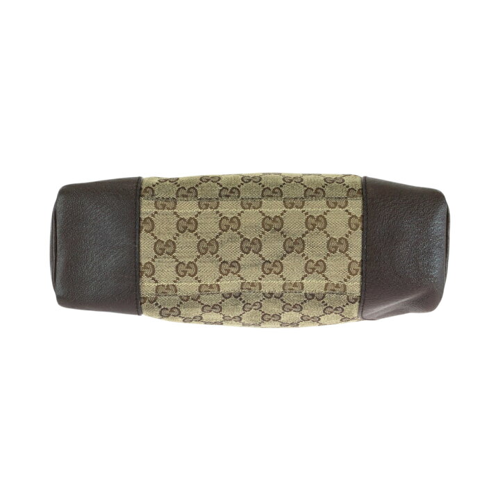 楽天市場】GUCCI グッチ ブラウン ベージュ シルバー金具 GGキャンバス  