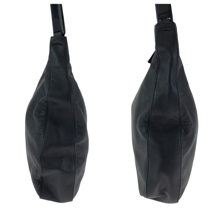 楽天市場】PRADA プラダ プラスチックハンドル ロゴ ブラック 黒  