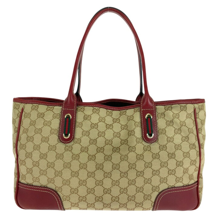 楽天市場】美品 GUCCI グッチ シェリーライン プリンシー ベージュ 