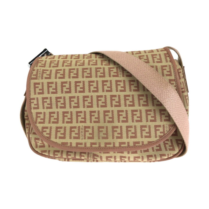 楽天市場】美品 FENDI フェンディ ズッキーノ ベージュ ピンク 