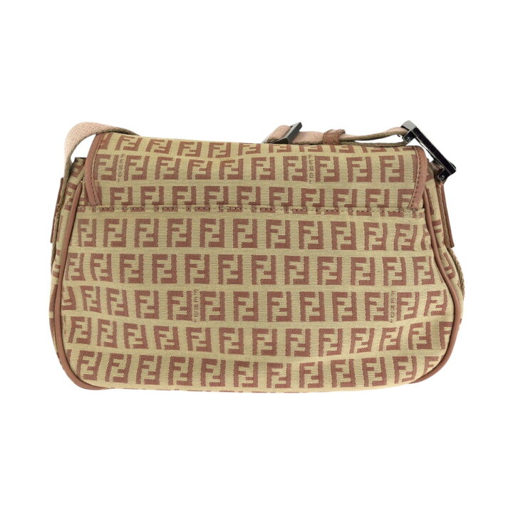 楽天市場】美品 FENDI フェンディ ズッキーノ ベージュ ピンク 