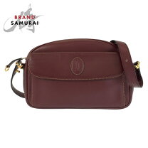 楽天市場】カルティエ マストライン ショルダーバッグ ボルドーの通販 