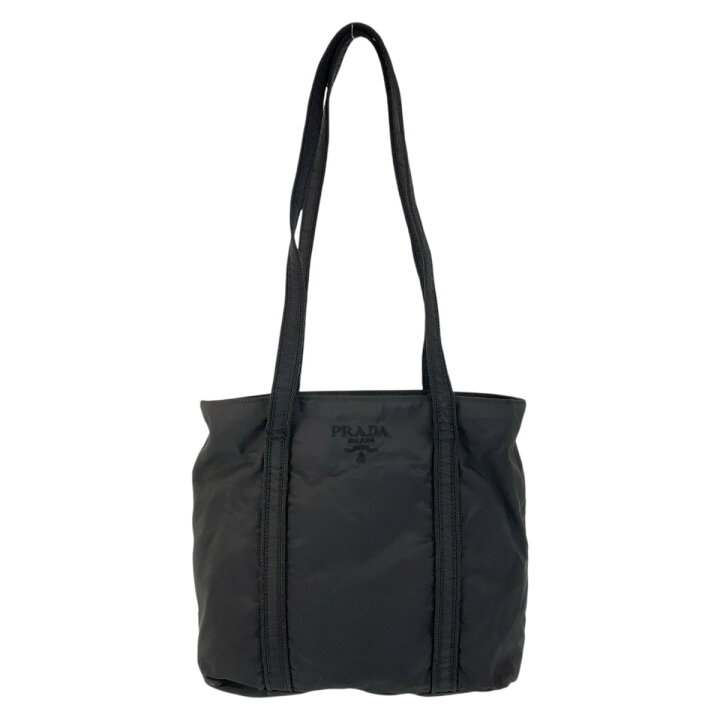 楽天市場】美品 PRADA プラダ テスート ブラック 黒 ナイロン トート 