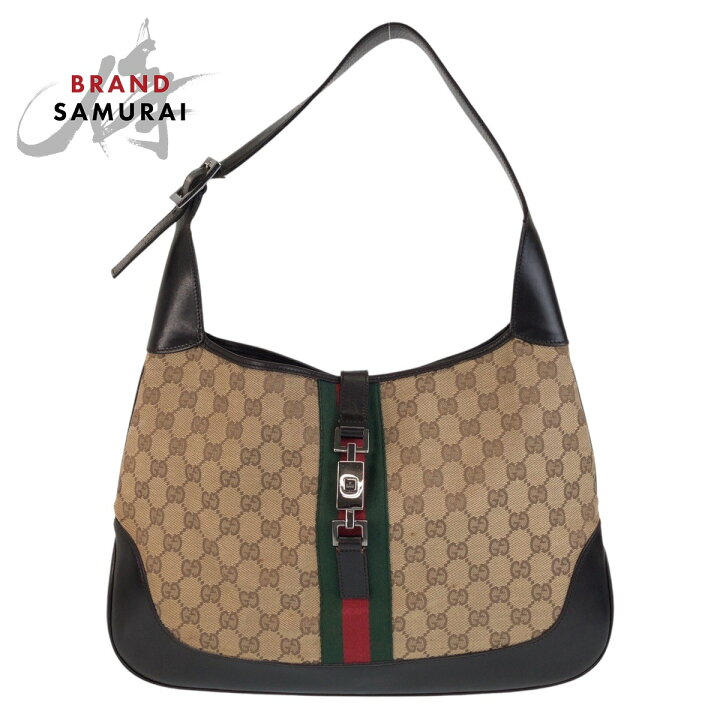 楽天市場】GUCCI グッチ シェリーライン ジャッキー ベージュ ブラウン 