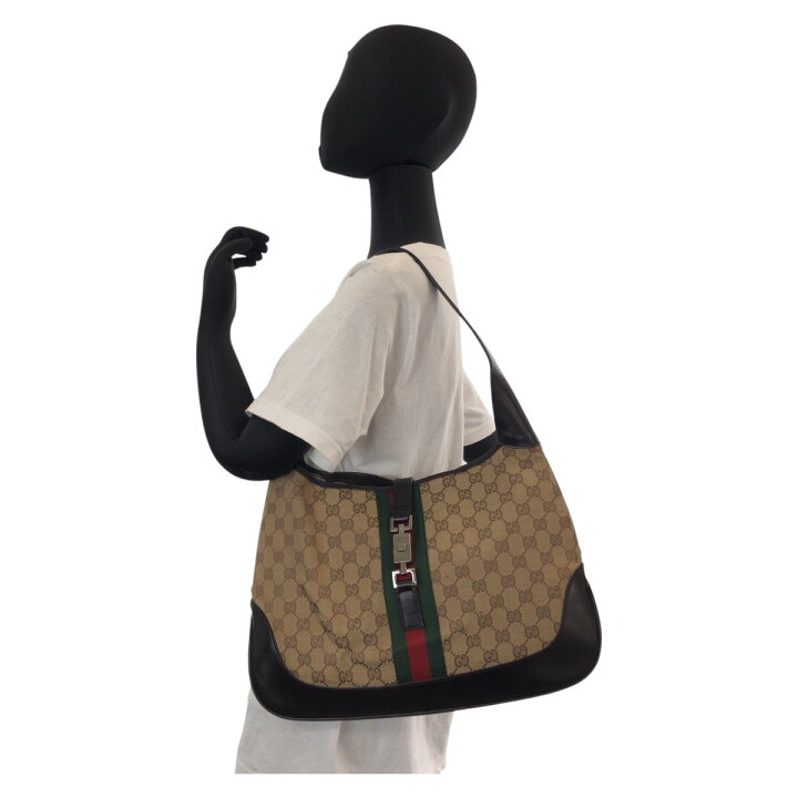 楽天市場】GUCCI グッチ シェリーライン ジャッキー ベージュ ブラウン 