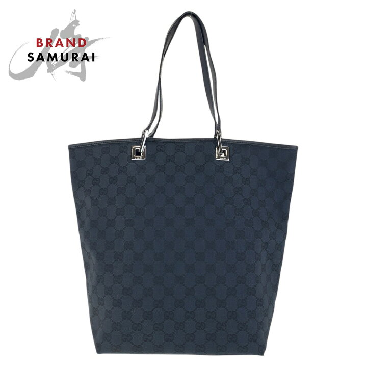楽天市場】美品 GUCCI グッチ ブラック 黒 シルバー金具 GGキャンバス 