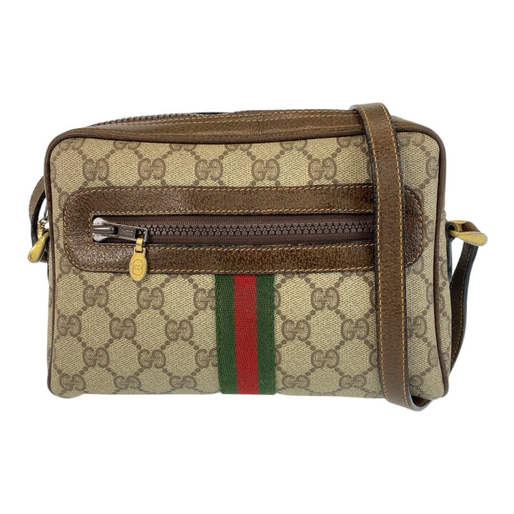 楽天市場】GUCCI グッチ シェリーライン ベージュ ブラウン ゴールド  
