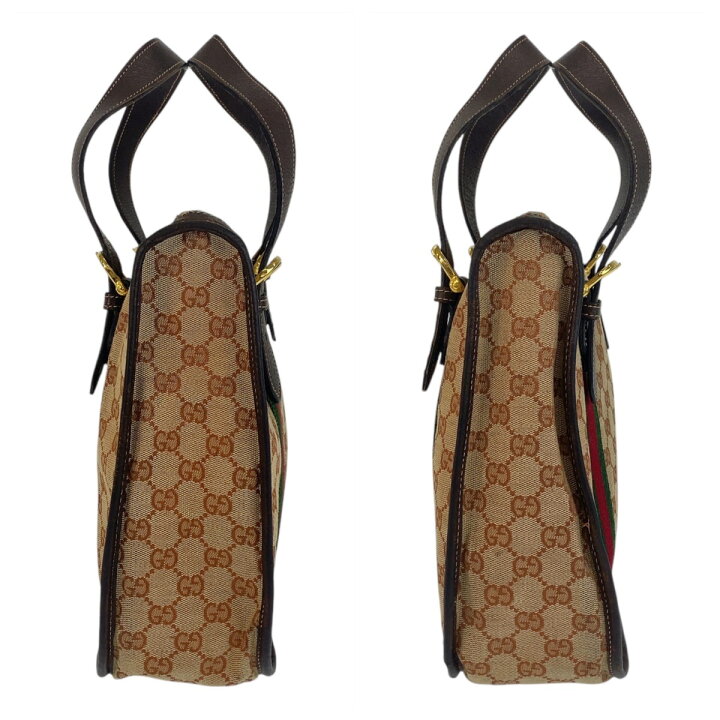楽天市場】美品 GUCCI グッチ シェリーライン オールドグッチ ベージュ  