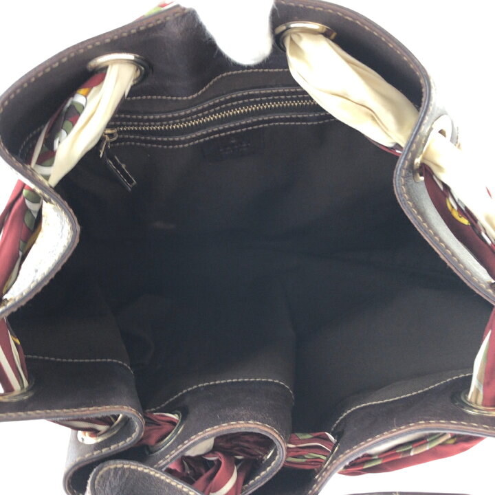 楽天市場】美品 GUCCI グッチ ポジターノ スカーフ ベージュ ブラウン 