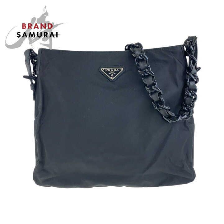 楽天市場】PRADA プラダ テスート 三角ロゴプレート ブラック 黒 
