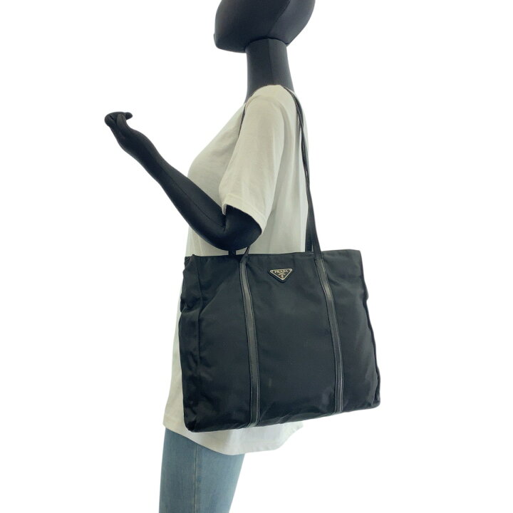 楽天市場】PRADA プラダ テスート 三角ロゴプレート ブラック 黒 