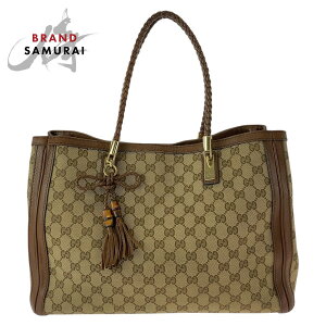 グッチ(GUCCI) バンブー(bamboo) 中古 トートバッグ | 通販・人気  