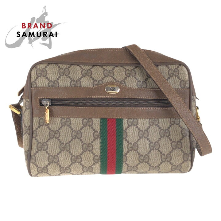 楽天市場】GUCCI グッチ ヴィンテージ オールドグッチ シェリーライン 