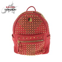 楽天市場】MCM リュック ピンクの通販