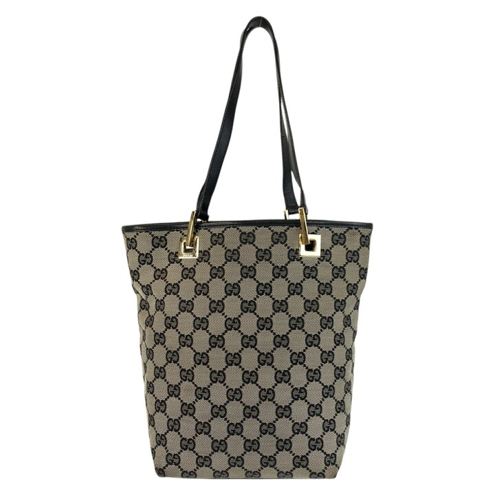 楽天市場】GUCCI グッチ グレー ブラック 黒 ゴールド金具 GG 