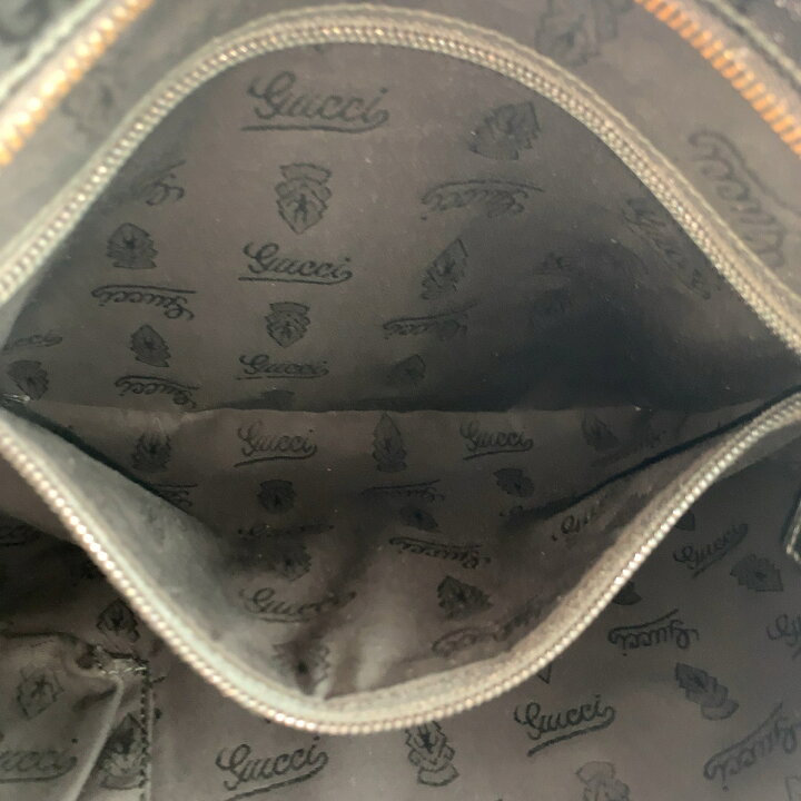 楽天市場】美品 GUCCI グッチ GGインプリメ ブラック 黒 シルバー金具 