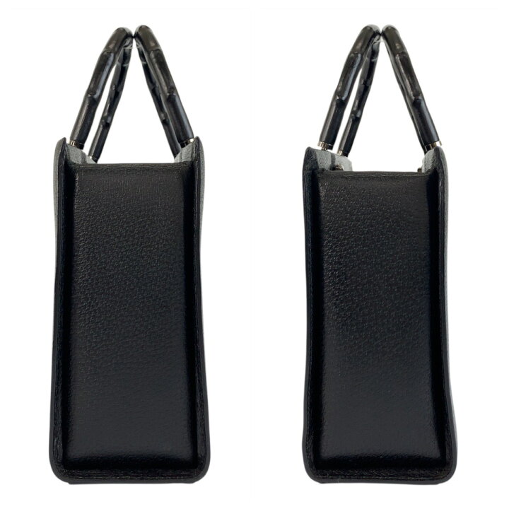 楽天市場】美品 GUCCI グッチ バンブー ブラック 黒 ゴールド金具  