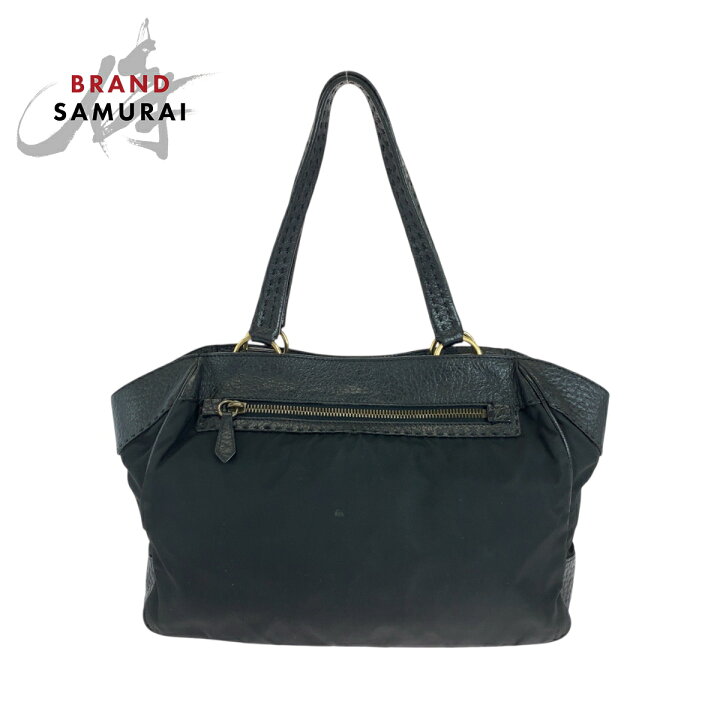 楽天市場】美品 PRADA プラダ ヴィッテロダイノ テスート 三角ロゴ 