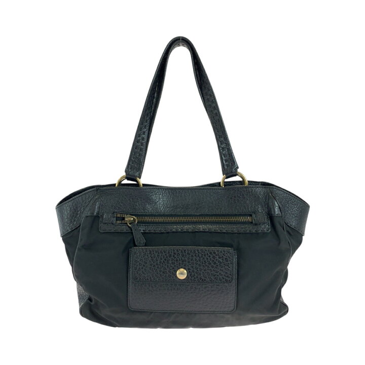 美品 PRADA プラダ ナイロン トートバッグ ブラック 三角ロゴ A4 2 美 
