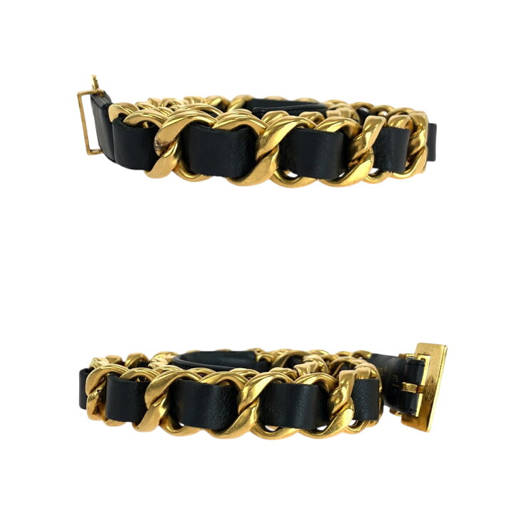 楽天市場】美品 CHANEL シャネル ヴィンテージ 75/30 ブラック 黒 