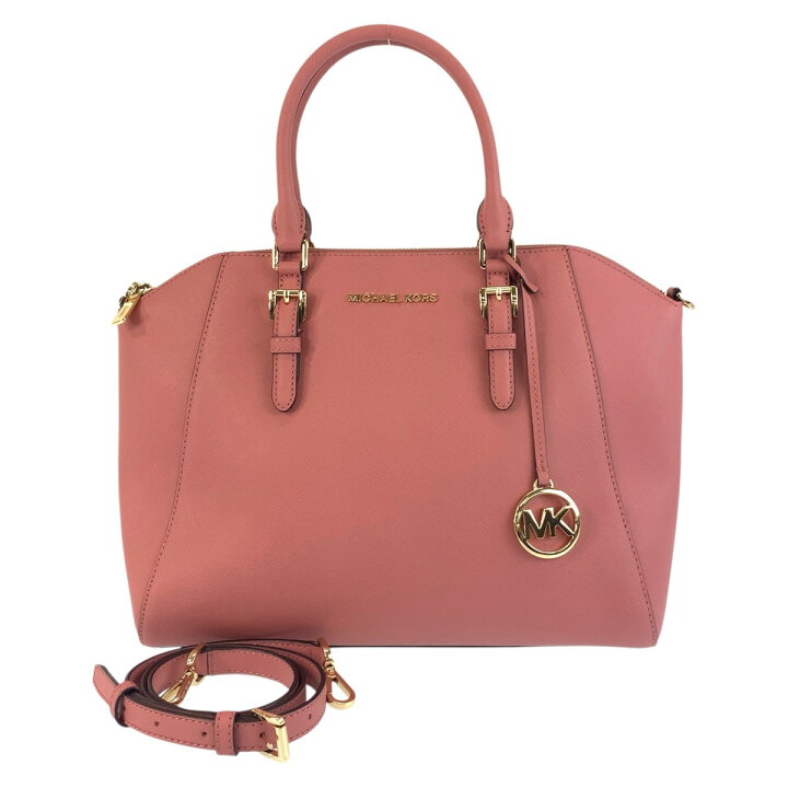 楽天市場】美品 Michael Kors マイケルコース シアラ ピンク ゴールド