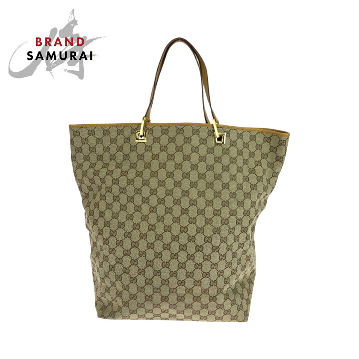 楽天市場】美品 GUCCI グッチ ベージュ キャメル ゴールド金具 GG 