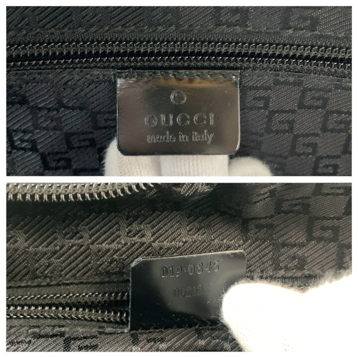 楽天市場】美品 GUCCI グッチ ジャッキー グレー ベージュ ブラック  