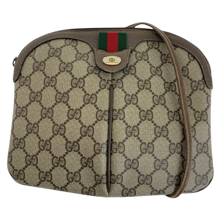 楽天市場】GUCCI グッチ オールドグッチ シェリーライン ベージュ 