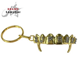 新品未使用 Supreme シュプリーム 19SS FRONTS KEYCHAIN ラインストーン ゴールド シルバー メッキ キーホルダー 男女兼用 メンズ 603050 【中古】
