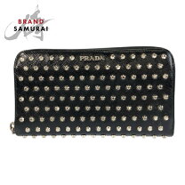 楽天市場】prada プラダ スタッズ 長財布の通販