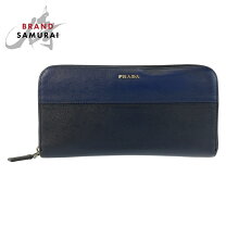 楽天市場】prada 財布 サフィアーノ ネイビーの通販