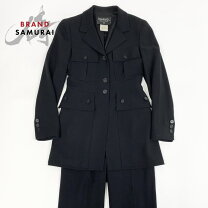 楽天市場】中古 シャネル（素材（生地・毛糸）ウール）（スーツ 