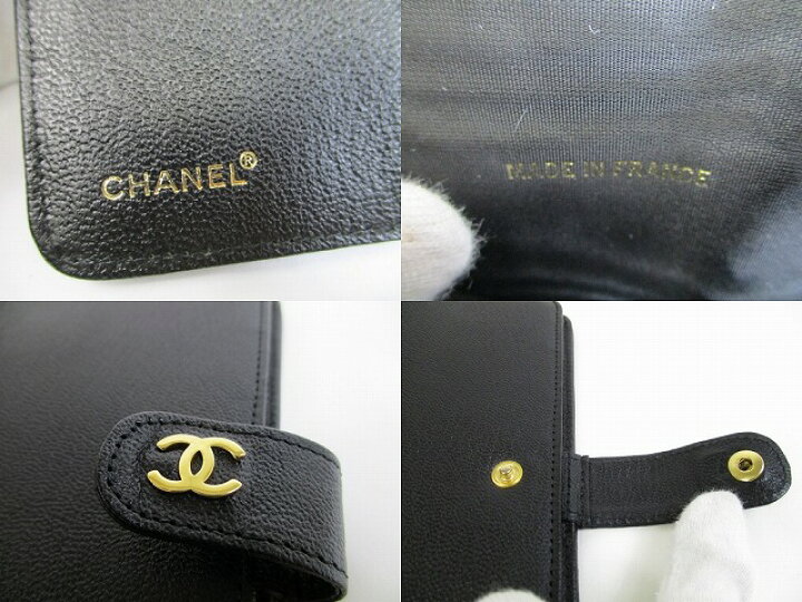 楽天市場】【超美品】 CHANEL シャネル カーフスキン アジェンダ 手帳 