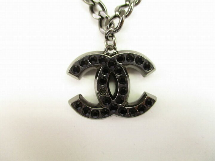 楽天市場】【超美品】 CHANEL シャネル CC ココマーク ブラック 