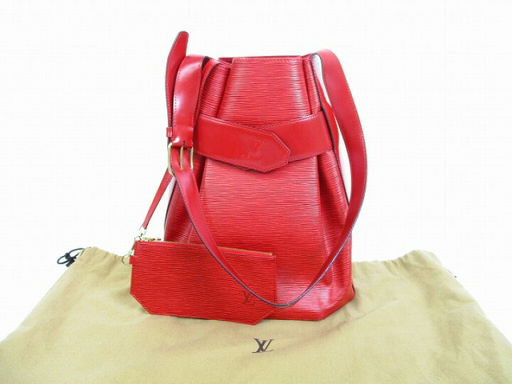 楽天市場】LOUIS VUITTON ルイヴィトン エピ サック・デ・ポール GM 