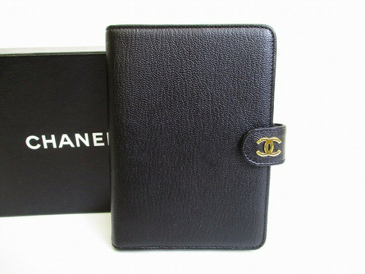 楽天市場】【未使用保管品】CHANEL シャネル CCロゴ ココマーク カーフ  