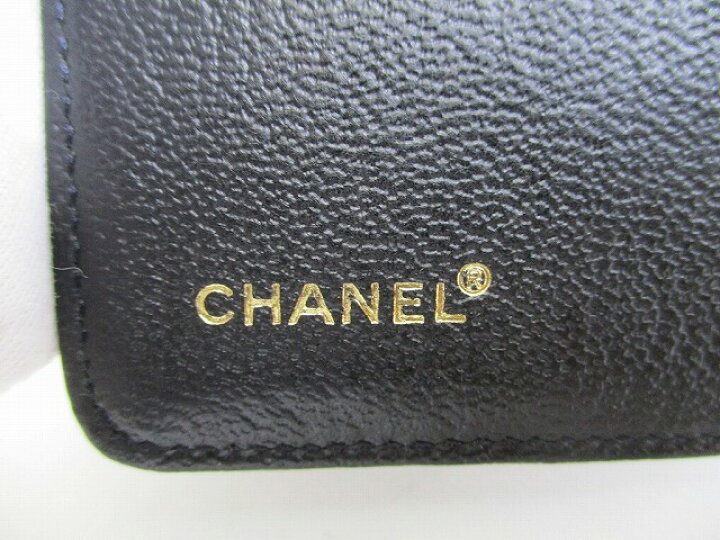 楽天市場】【未使用保管品】CHANEL シャネル CCロゴ ココマーク カーフ  