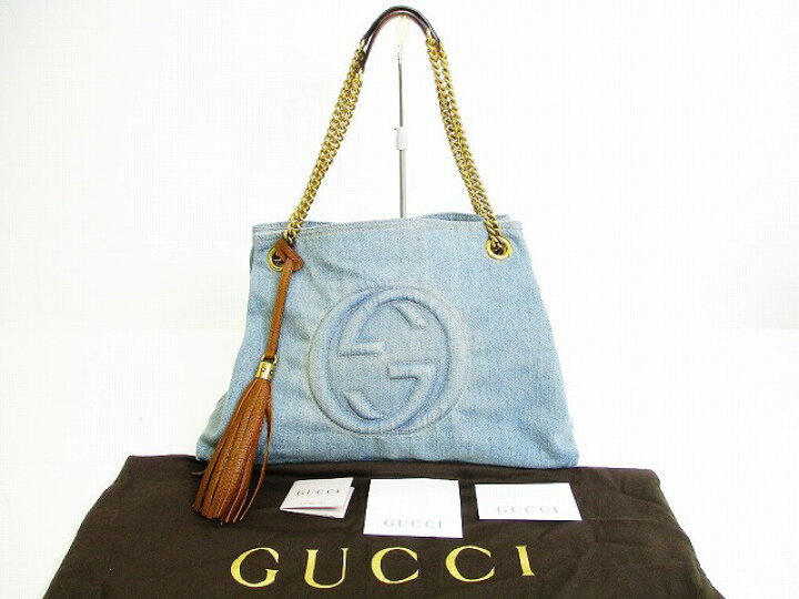楽天市場】【超美品】 グッチ GUCCI ソーホー インターロッキングG  