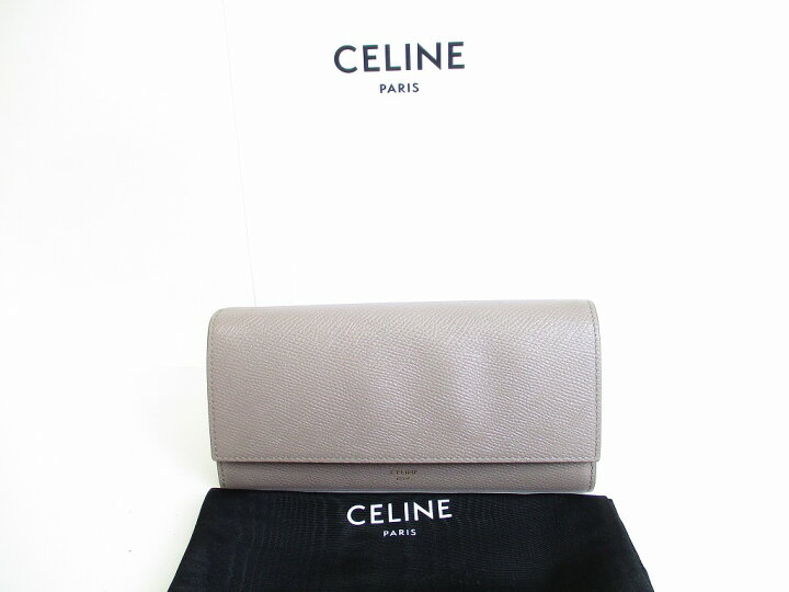 楽天市場】【未使用保管品】 セリーヌ CELINE グレインド カーフスキン 
