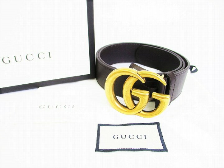 楽天市場】【未使用保管品】 グッチ GUCCI マーモント ゴールド 