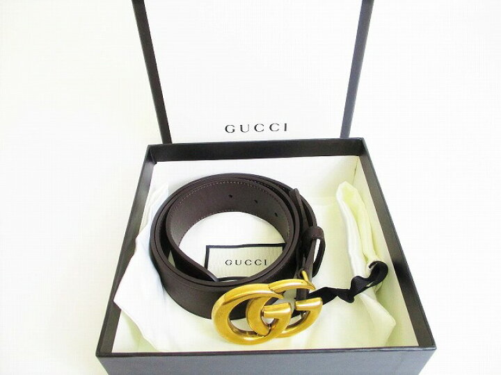 楽天市場】【未使用保管品】 グッチ GUCCI マーモント ゴールド 