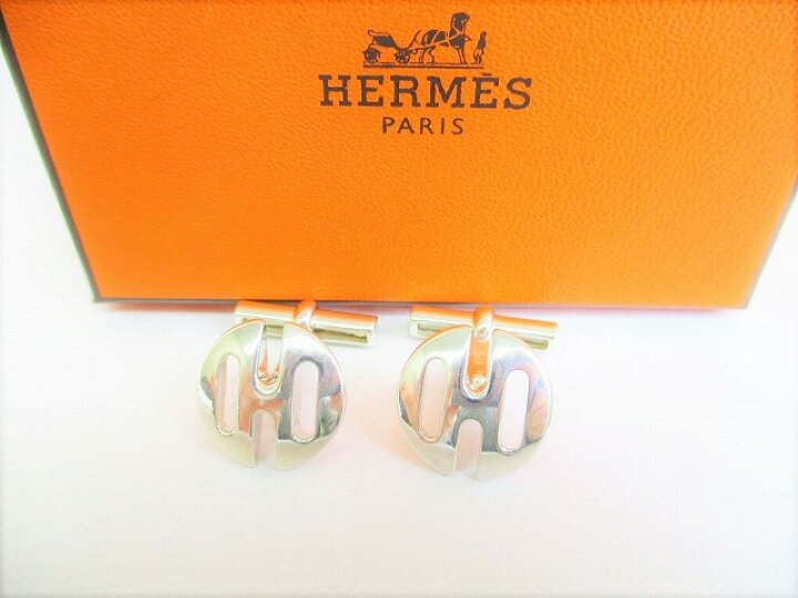 楽天市場】【未使用保管品】 エルメス HERMES Hモチーフ スターリング 
