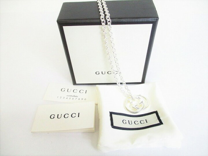 楽天市場】【展示未使用品】 グッチ GUCCI インターロッキング G 