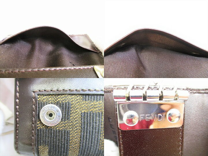 楽天市場】【未使用保管品】 フェンディ FENDI ズッカ 4連 キーケース 