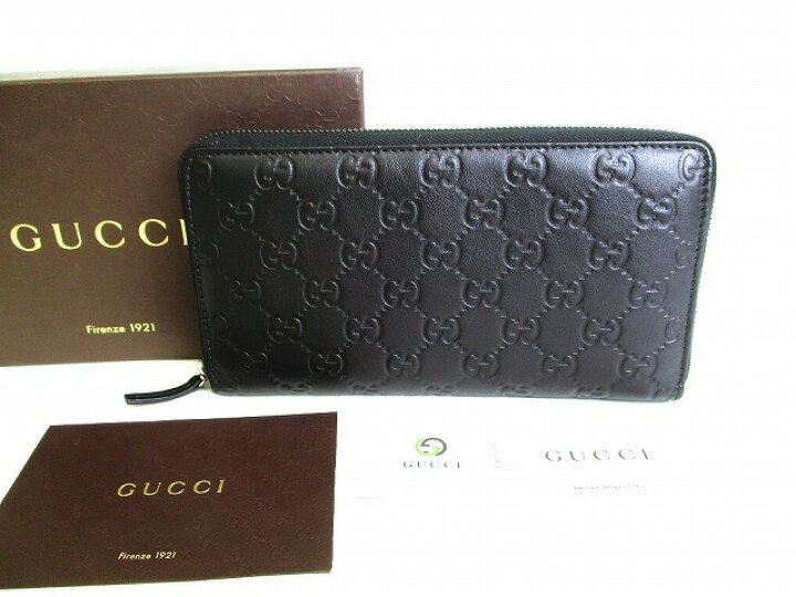 楽天市場】【展示保管品】 グッチ GUCCI シマ レザー オーガナイザー  